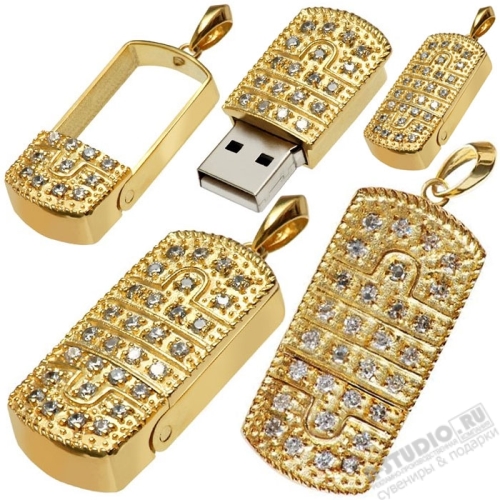 Флешки ювелирные с кристаллами USB Flash подарочные флэш карты