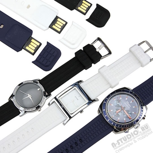 Наручные часы флешки USB watches со встроенной флеш памятью