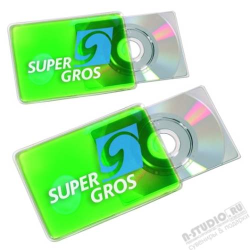 Аква футляр для CD диска DVD холдер с aqua логотипом