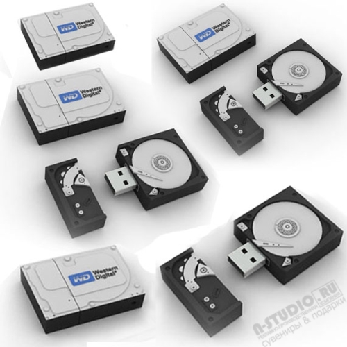 Флешки «Жесткий диск для компьютера» с логотипом usb флэш диск