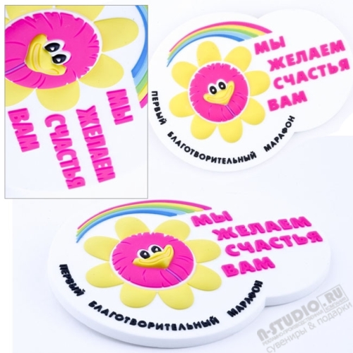 Сувенирные пвх значки pvc с фирменной символикой