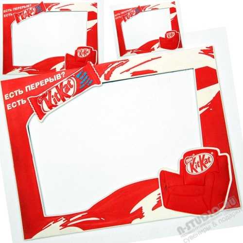 Рамки для фотографий с логотипом пвх kit kat рекламные