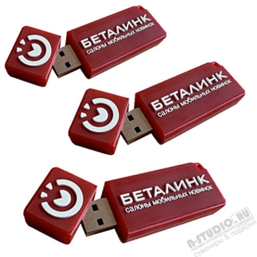 Pvc флешки 2D бордовые пвх usb карты оптом с фирменной символикой