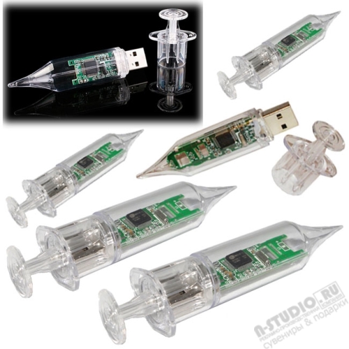 Флешки «Шприц» медицинские флэшки оригинальные usb карты