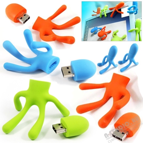 Флешки «Человек» гибкие usb флэш накопители человечек под логотип