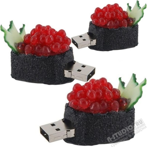 Вкусные флешки «Японская еда» суши флэшки роллы usb флэш японские суси usb оптом