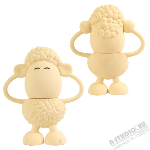 Флешка «Овечка» символ года 2015 sheep сувенирные usb накопители оптом