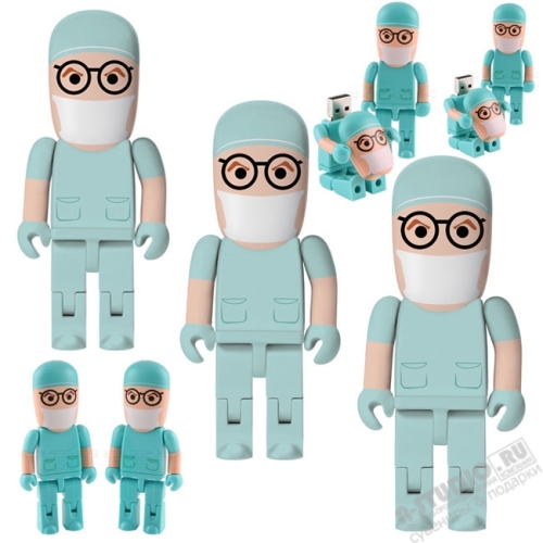 Флешка «Доктор» медицинские usb флэш карты с логотипом