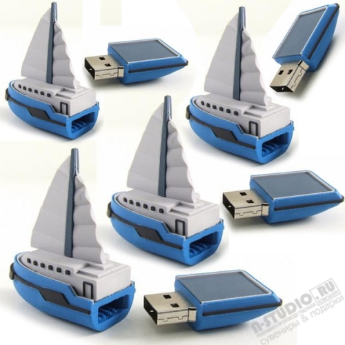 Usb флеш карты «Кораблик» необычные usb флеш накопители pvc
