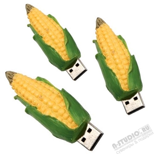 Флэшки «Кукуруза» usb flash drive corn рекламные флэш карты овощи
