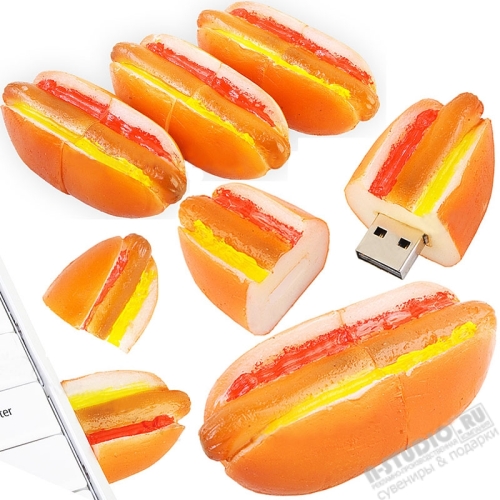 Флешка «Хот Дог» usb флеш карты fast food usb flash drive Hot Dog