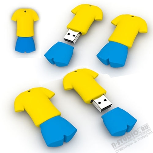 Флэшки «Одежда» оптом usb флеш карты Jersey usb flash drive