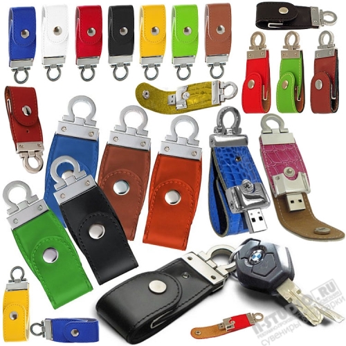 Флешка кожаная подарочные usb-флеш накопители кожа
