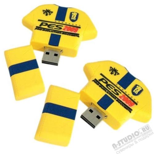 Usb-флеш накопители pvc «Спортивная одежда» флешки под фирменную символику