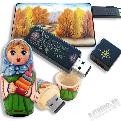 Расписные флешки кредитки с русскими узорами usb флеш диски под нанесение