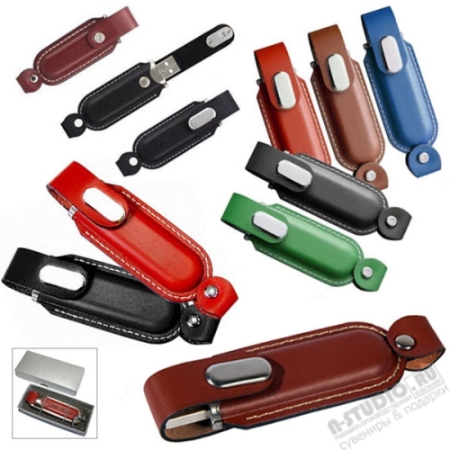 Кожаные флэшки черные usb флеш диски кожа красные флешки под символику