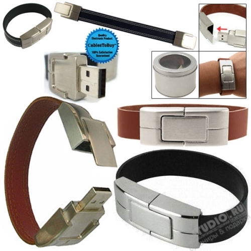 Флэшки браслеты кожаные usb флэш диски браслеты usb bracelets