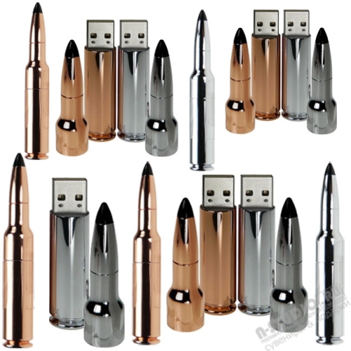 Usb флеш накопители Патрон стальные флэшки на военную тематику usb флэш карты пули