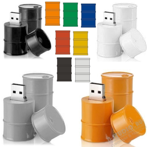 Флэшки «Бочка с нефтью» специализированные usb флэш карты оптом
