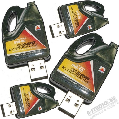 Нефтяные флешки «Канистра» сувенирные usb флэш карты оптом