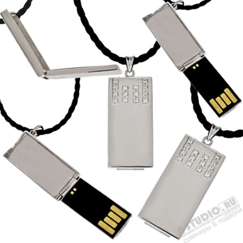 Драгоценные флэшки серебро с цирконами usb флеш карты из камней драгоценных металлов