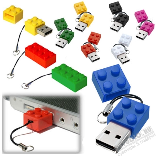 Флэшки «Лего» пластиковые usb флеш накопители конструктор usb