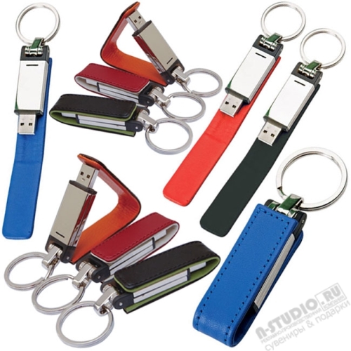 Рекламные флэшки кожаные под символику usb флэш диски из кожи 
