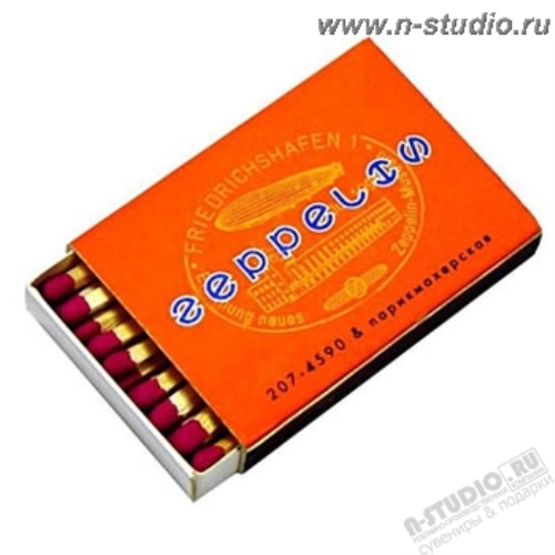 Рекламные спички «Коробок» с логотипом
