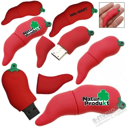 Флешки «красный Перчик» pvc флэш карты chili pepper usb flash drive