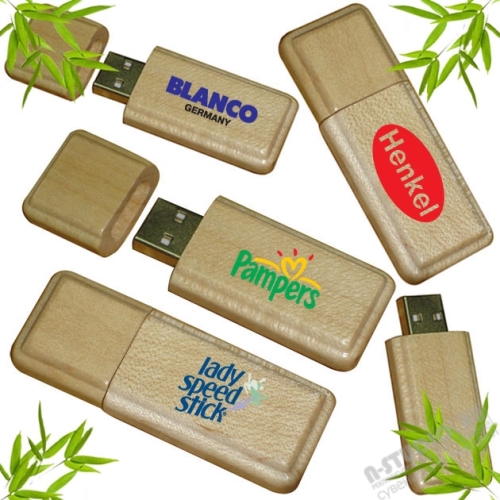 Флешки прямоугольные из дерева usb флэш накопители с логотипом