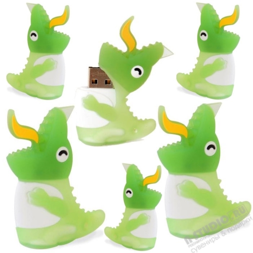 Флэшки «Дракон» usb флеш карты год дракона новогодние флеш диски