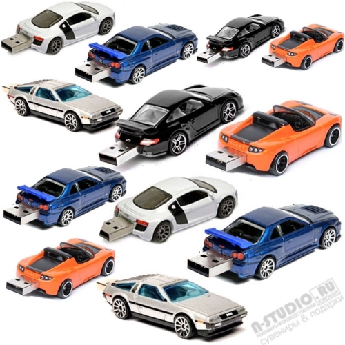 Флешки «Спортивный автомобиль» usb флэш накопители спортивные 