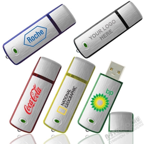 Металлические флешки под логотип usb флэш карты металл, пластик