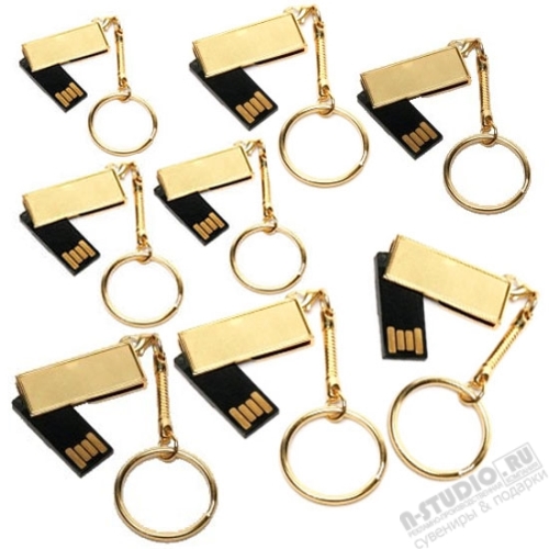 Мини usb флеш накопители mini gold металлические slim usb флэш диски оптом 