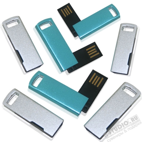 Слим флешки металл, пластик мини usb флэш диски под гравировку