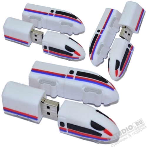 Флешки «Поезд» железнодорожные usb флэш накопители локомотив