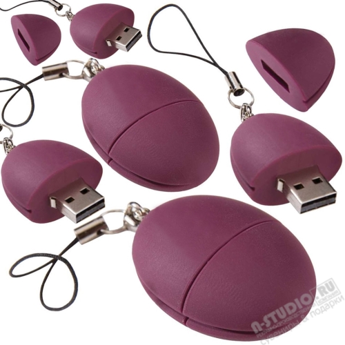 Флешки «Слива» фруктовые usb флэш накопители под нанесение логотипа