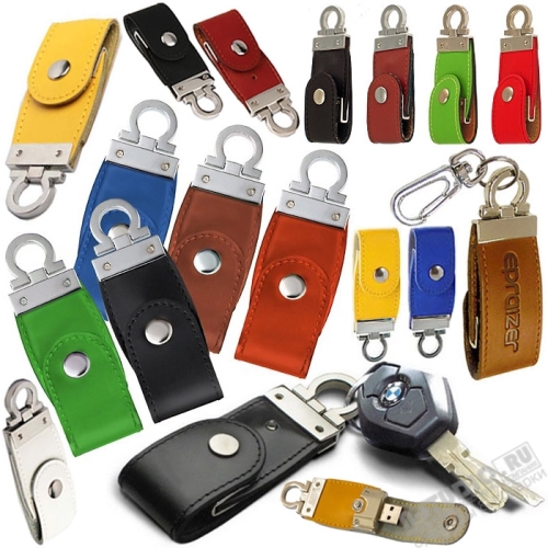 Кожаные usb флеш накопители под символику usb флэш карты кожа прайс-лист