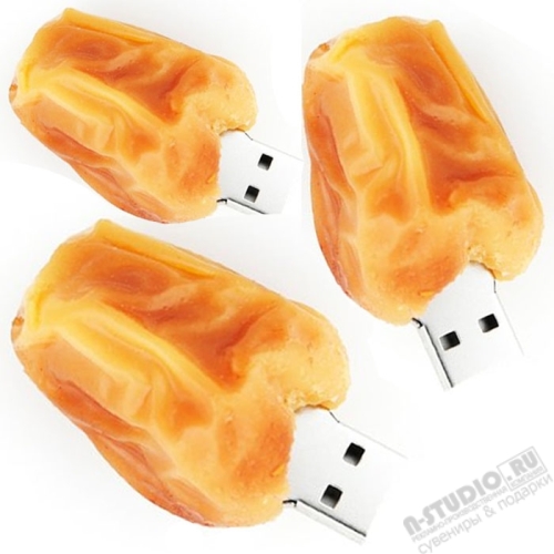 Флешка «Курага» оригинальные usb флэш накопители сухофрукты оптом