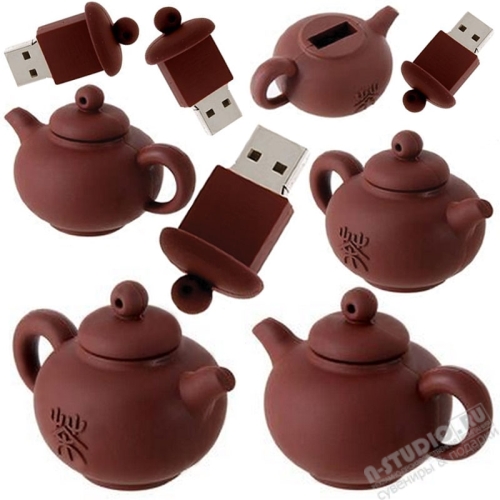 Usb флеш карты «Чайник» флэшки для ресторанов баров usb диски для общепита