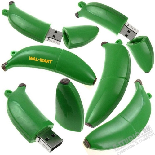 Флешки «Банан» фруктовые usb flash drive food
