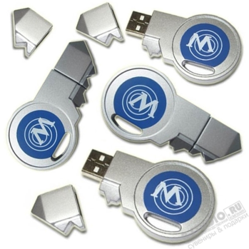 Pvc флешки «Ключ М» usb flash накопитель для авто компании