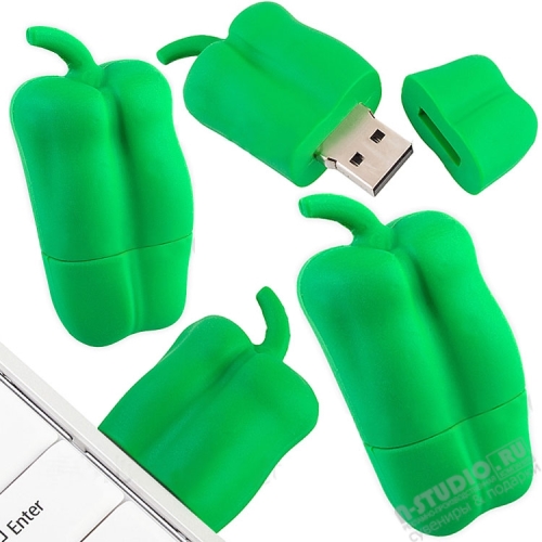 Usb flash накопители «Перец зеленый» флешки green pepper