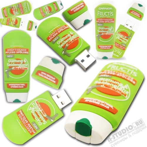 Usb флешки pvc «Шампунь Garnier» оригинальные usb flash карты shampoo