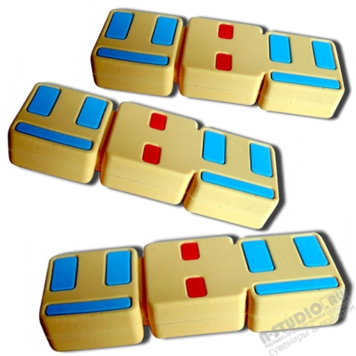 Оригинальные флэшки логотип «ТНТ» usb flash накопители из пвх